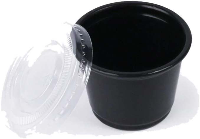 Stackable food containers with sealing lids
